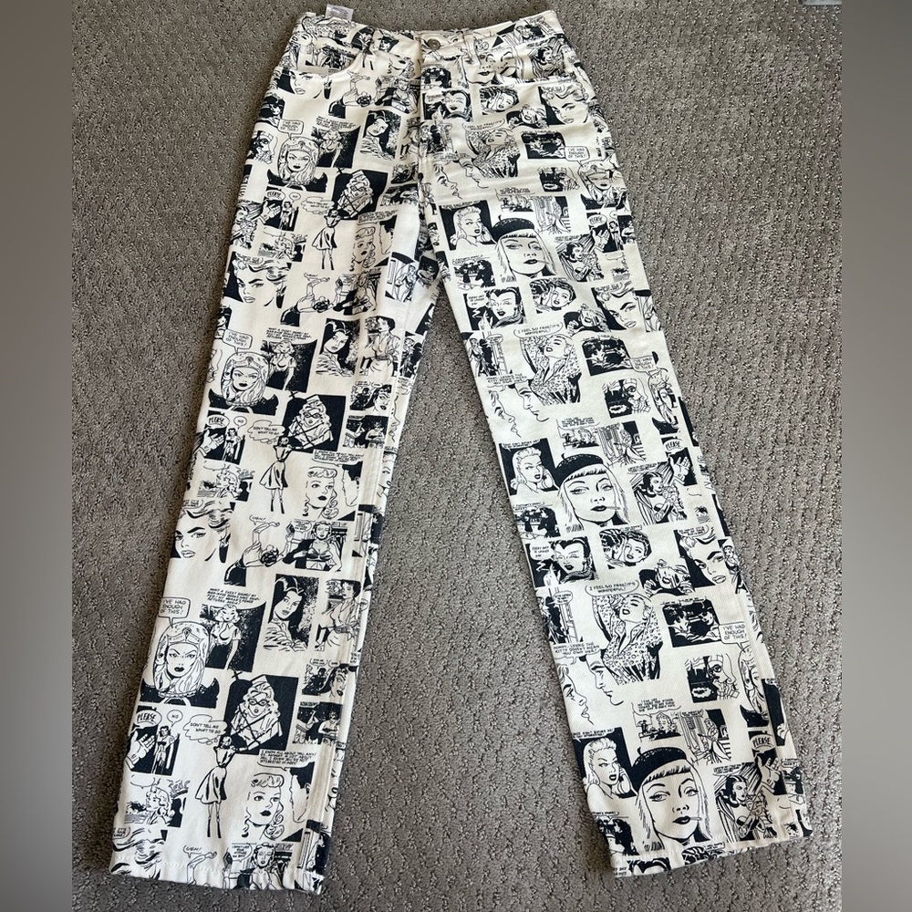 Reformation Newsprint Jeans